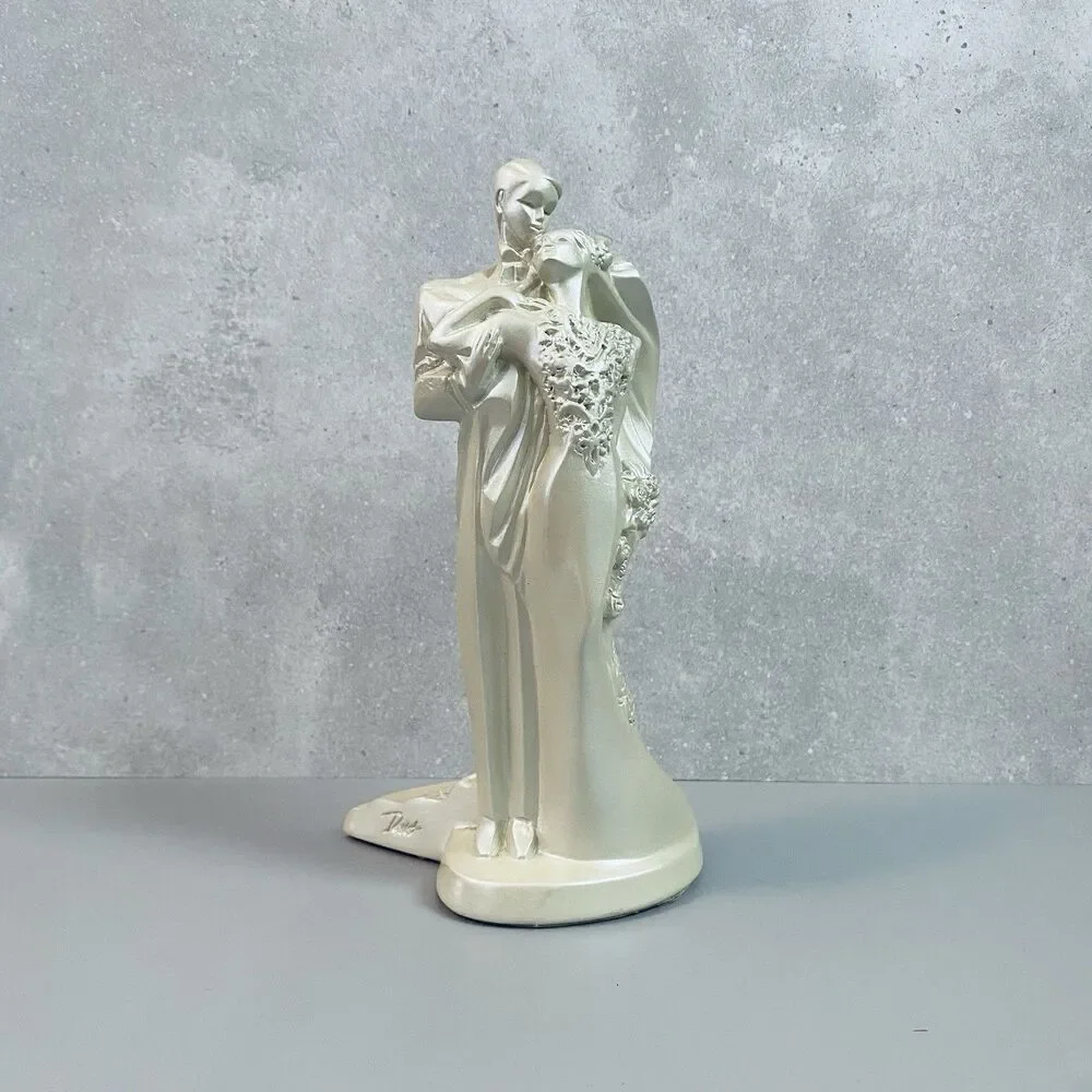 1990's Daniel Austin Pearlized 'Our Day' Wedding Figurine Statue